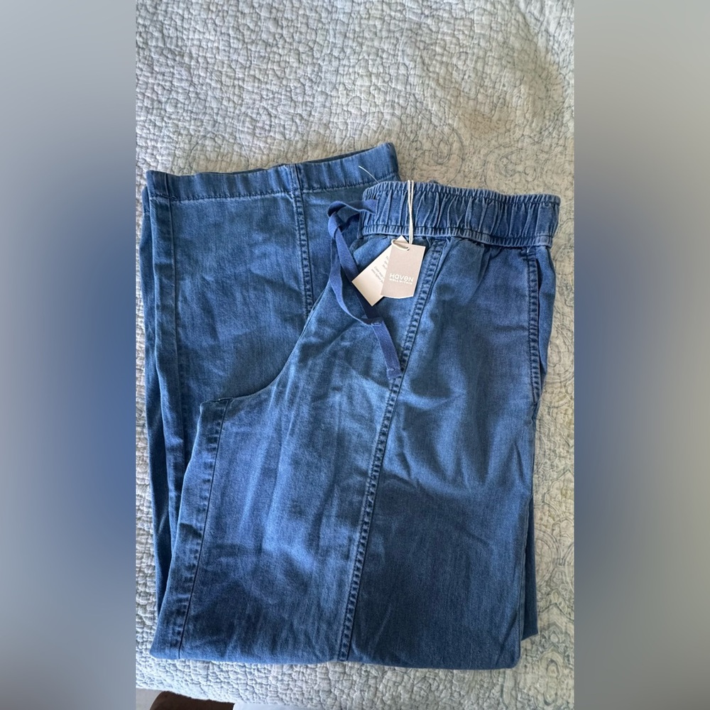 Haven Well Within Drawstring Cotton Pants. NWT Sz M - Picture 10 of 16